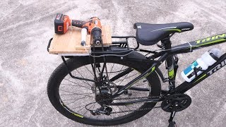Как сделать электрический велосипед с дрелью