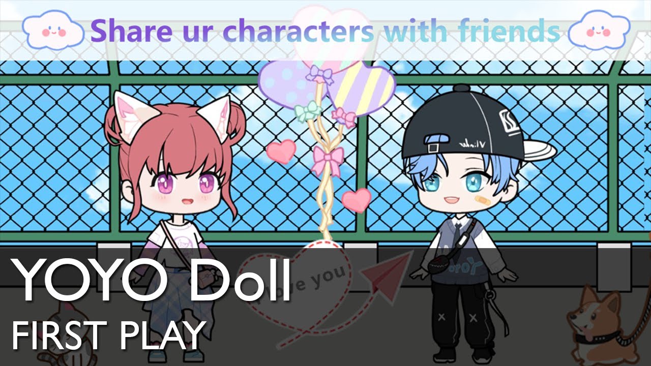 요요돌 소녀들을 위한 드레스업 게임(YOYO Doll Dress up games) FIRST PLAY YouTube