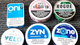 Nicotine pouch review Zyn Rogue On! Zone Juice Head Velo and the best is..... Wealth
