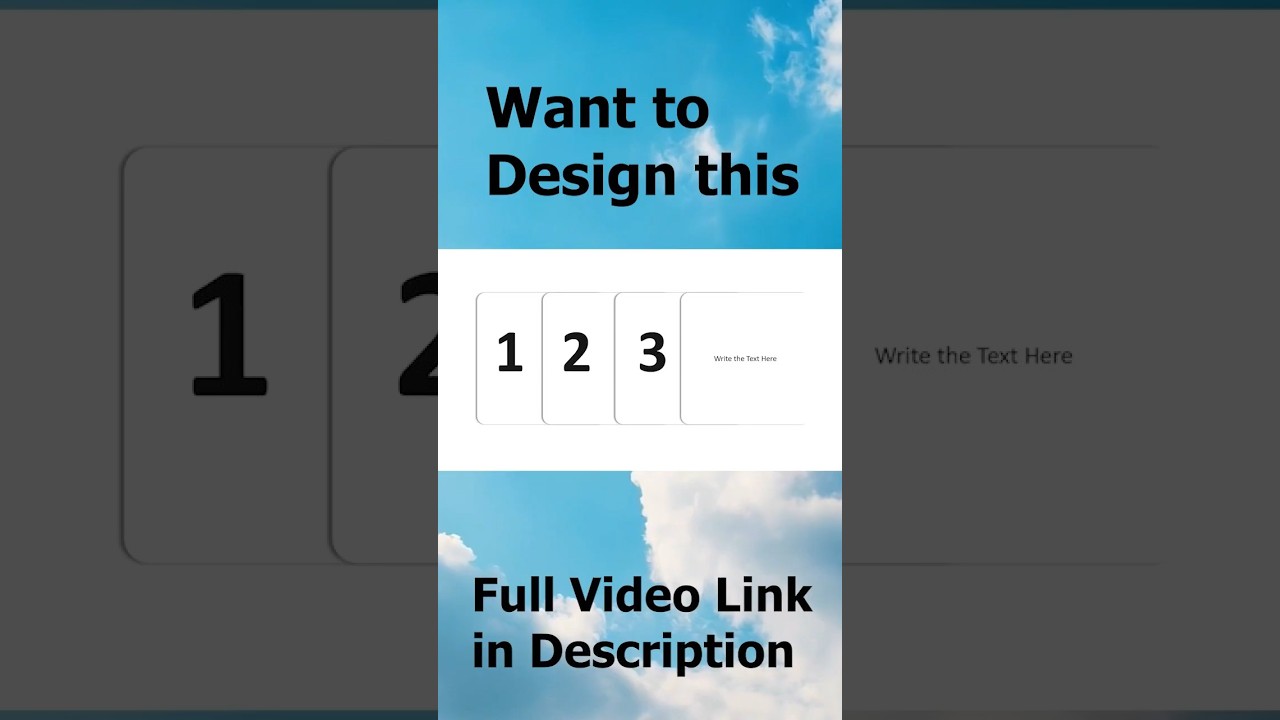How to Make a Premium Step Slide in PowerPoint | Beginner Friendly