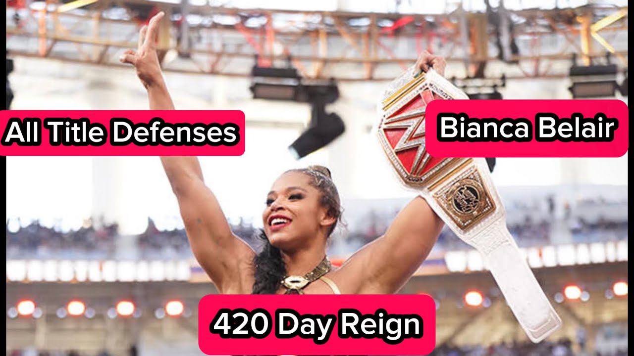 Every WWE (Raw) Womens Championship Title Defense of Bianca Belair’s 1st Reign (420 Days)