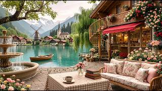 Summer Rose Garden Outdoor Coffee Jazz 🍃 Gentle Jazz & Nature Ambience for Deep Focus & Study screenshot 2