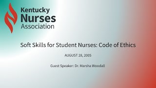 Soft Skills for Student Nurses: Code of Ethics - Dr. Marsha Woodall #studentnurses #codeofethics screenshot 2