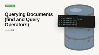 MongoDB - Web development basic Series: Querying Documents (find and Query Operators)