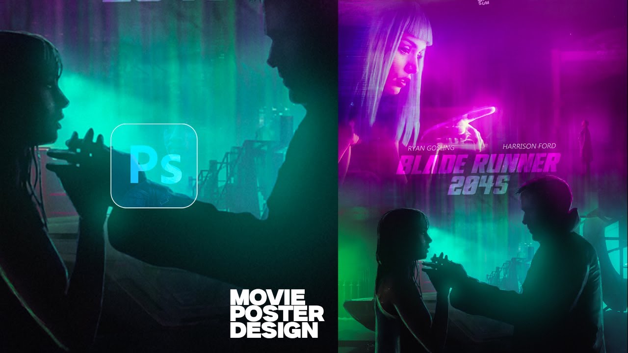 (BLADERUNNER2045) Alternative poster design using 