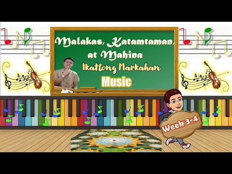 Music 3 Ikatlong Markahan|Malakas, Katamtaman, at Mahina | Week 3-4 MELC BASED PIVOT