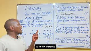 Organic Chemistry 2021 P2 Exam.