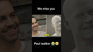 How Paul Walker Appeared in Fast 7 After His Death 💔 #shorts #fastandfurious