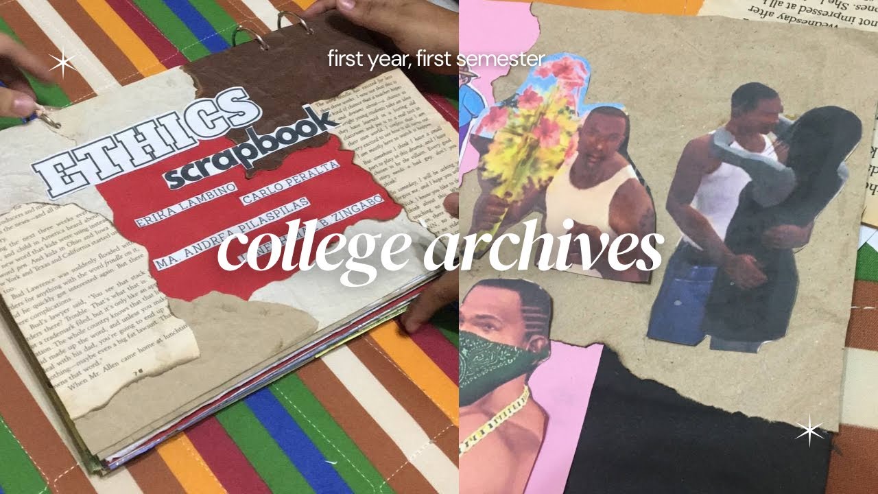 rating our scrapbook (freshman year) 