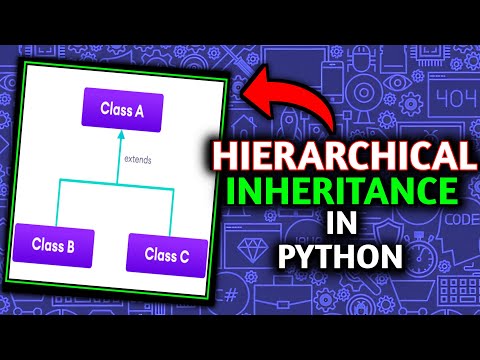 Hierarchical Inheritance in Python - Jit Code (Hindi)