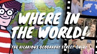 The HILARIOUS GEOGRAPHY STREET QUIZ - Where in the World? screenshot 1