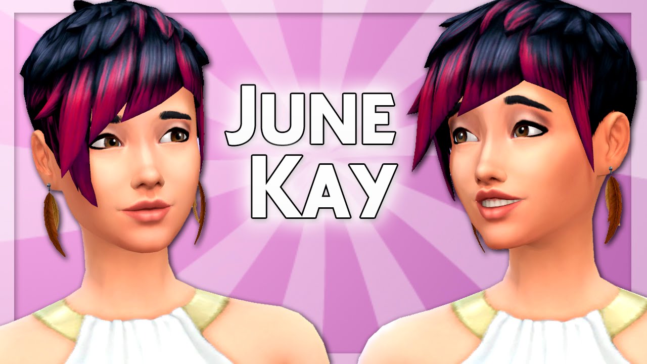 Los Sims 4 ¡CÁMBIAME! JUNE KAY (Makeover) YouTube