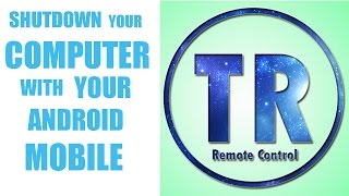 TR Remote Shutdown PC - New App From Tech Raj | PROMO VIDEO screenshot 1