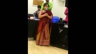 Sreeya singing  Namaste paradevathe.
