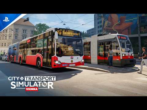 City Transport Simulator 2026 - Vienna Edition Out Now Trailer | PS5 Games