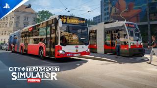 City Transport Simulator 2026 - Vienna Edition Out Now Trailer | PS5 Games
