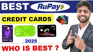 Best Rupay Credit Card 2025 | Lifetime Free Rupay Credit Card | Best UPI Credit Card