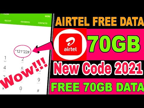 airtel free data coupon code 2021 |  airtel free data code 2021,airtel free data 2021,free internet