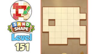 Sand Shape Level 151 Gameplay & Solution