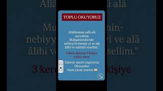 Efendimizin Ruhuna Salavatı şerif yolluyoruz sende katıl 🤲🤲 #allah #ilahirahmet #besmele #huzur