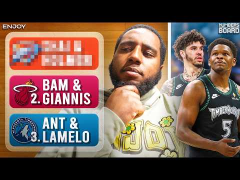 We Blindly Ranked These NBA Duos | Numbers On The Board