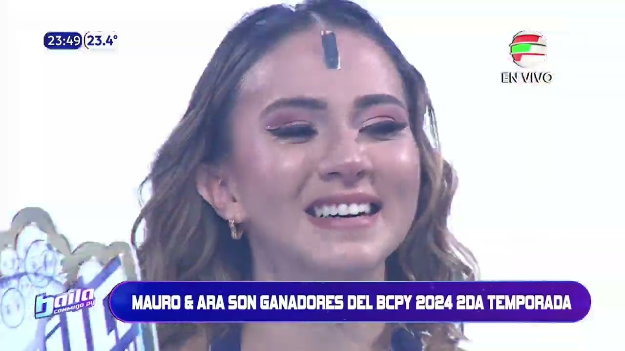 🏆Con el 55,11 % de los votos #Mauro, #Ara y la profe #Patilu GANADORES del #Baila2024 🏆