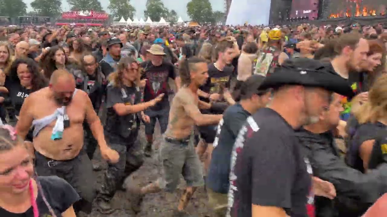 Wacken 2024 Mosh Pit - Part 2: Circle Pit during Testament