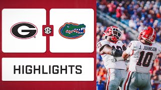 SEC Football: Georgia vs. Florida| Highlights