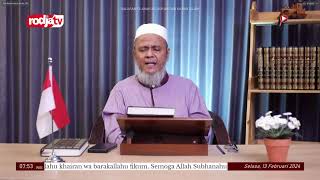 [Live] : Ustadz Mubarok Bamualim, Lc., M. H. I. - Kitab Riyadhus Shalihin
