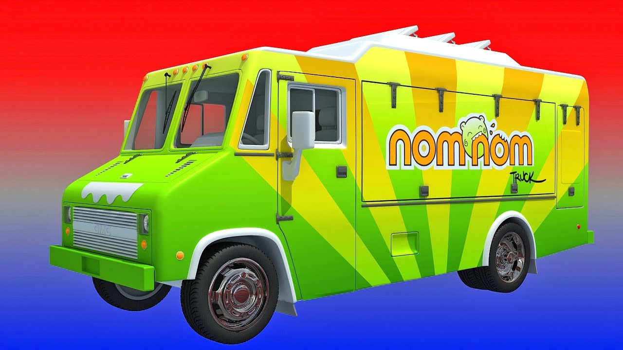  Food  Truck  3D  Model Nom Nom YouTube