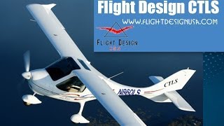 Flight Design U.S.A.'s CTLS light sport aircraft.