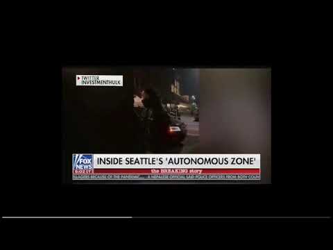 "I didn't vote for Raz" - Fox News vs  Monty Python 'Inside Seattle's Autonomous Zone'