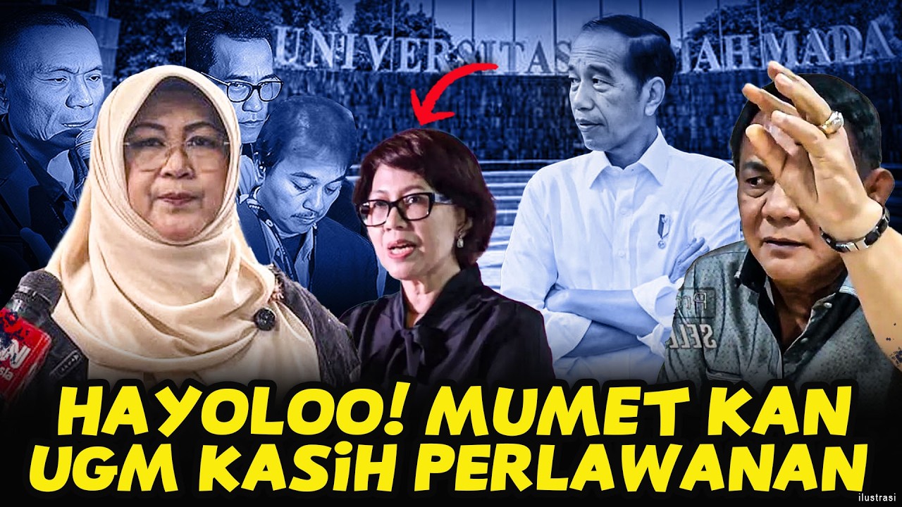 JEBRETT‼️🤣SATU T3MB4KAN UGM BUAT TIFA ‘HISTERIS’⁉️😱PERMINTAAN BONATUA KE JOKOWI, NYLENEH😭