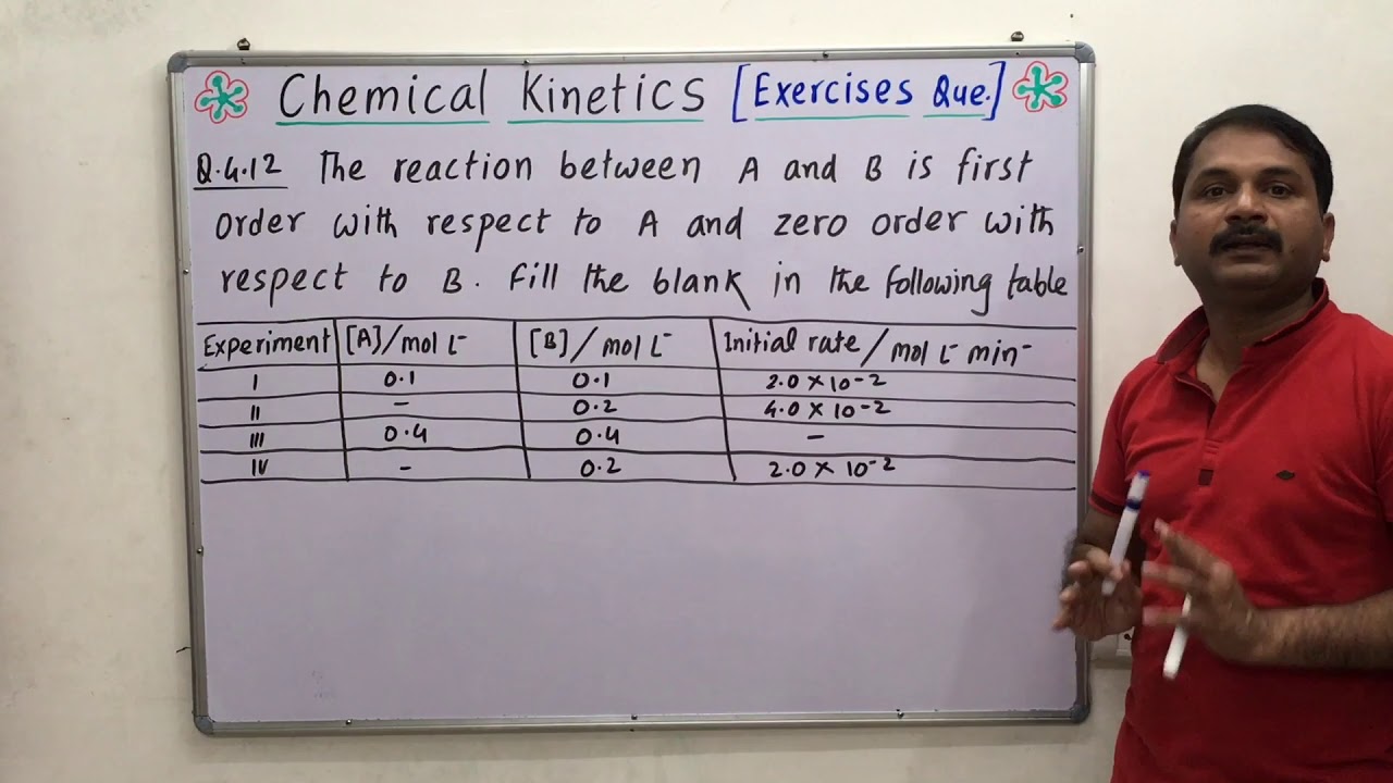 case study questions of chemical kinetics class 12