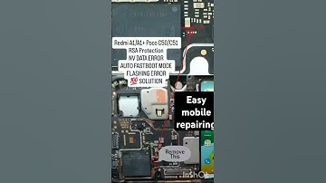 #mobilephonerepair #easymobilerepairing redmi A1 new /A1+/ A2 /poco c50/c51 auto fastboot mode