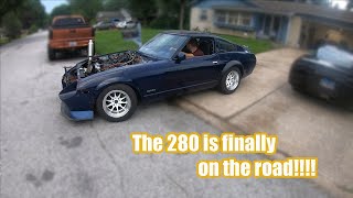 Cops stopped us from going on the first drive in the LS 280ZX!!!