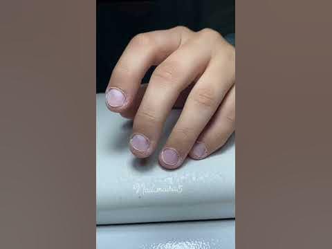 Маникюр и наращивание ногтей на грызунчики грызуны - YouTube