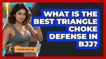 What Is The Best Triangle Choke Defense In BJJ? - Fighting Arts Lab