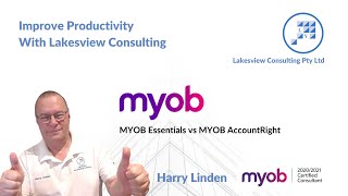 MYOB Essentials vs MYOB AccountRight on the web