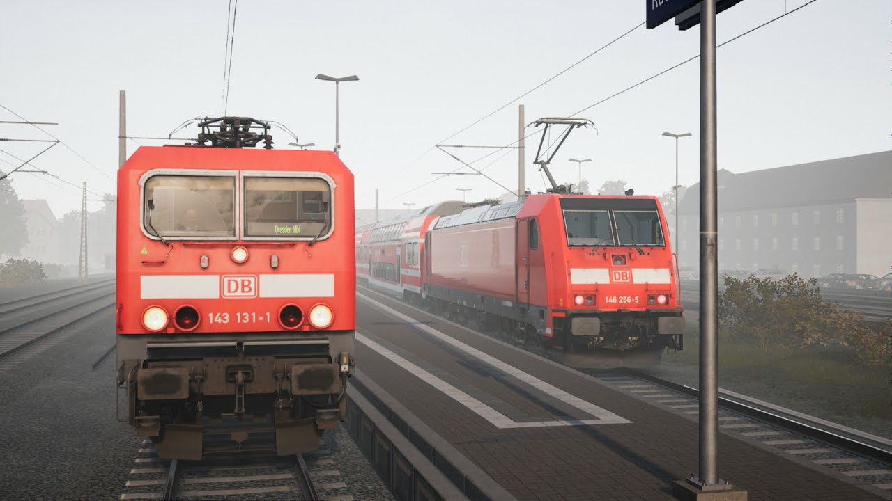 Train Sim World 2: DB BR 143 service Coswig-Dresden