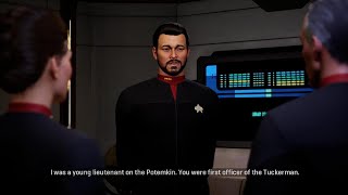 Will Riker’s first appearance in Star Trek: Resurgence