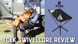 TCEK SwivelCore Adjustable Portable Chair REVIEW: Best Lightweight Camping Chair