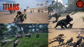 Auranea Migration Event - Path Of Titans (4K) (ACTION PACKED)