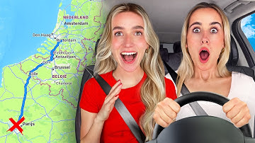 RIJDEN TOT DE BENZINE OP IS!😰 (MET OVERNACHTEN)