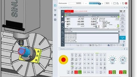 Machine Tool Simulation with Sinumerik One in NX CAM