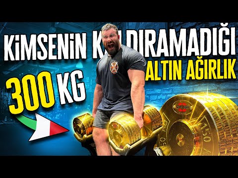 KİMSENİN KALDIRAMADIĞI ALTIN AĞIRLIK! (GOLD'S GYM İTALYA)