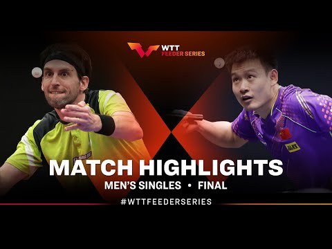 Steffen Mengel vs Liu Dingshuo | MS Final | WTT Feeder Düsseldorf III 2023