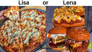 LISA OR LENA 💗 - TASTY FOOD \u0026 SNACKS \u0026 SWEETS - @helena035