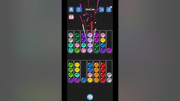 Lv 460 Ball Sort Puzzle - Color Game / 顏色分類遊戲 / ボールソーティングパズル (Guru Game)  #ballsortpuzzle
