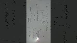 complex number question